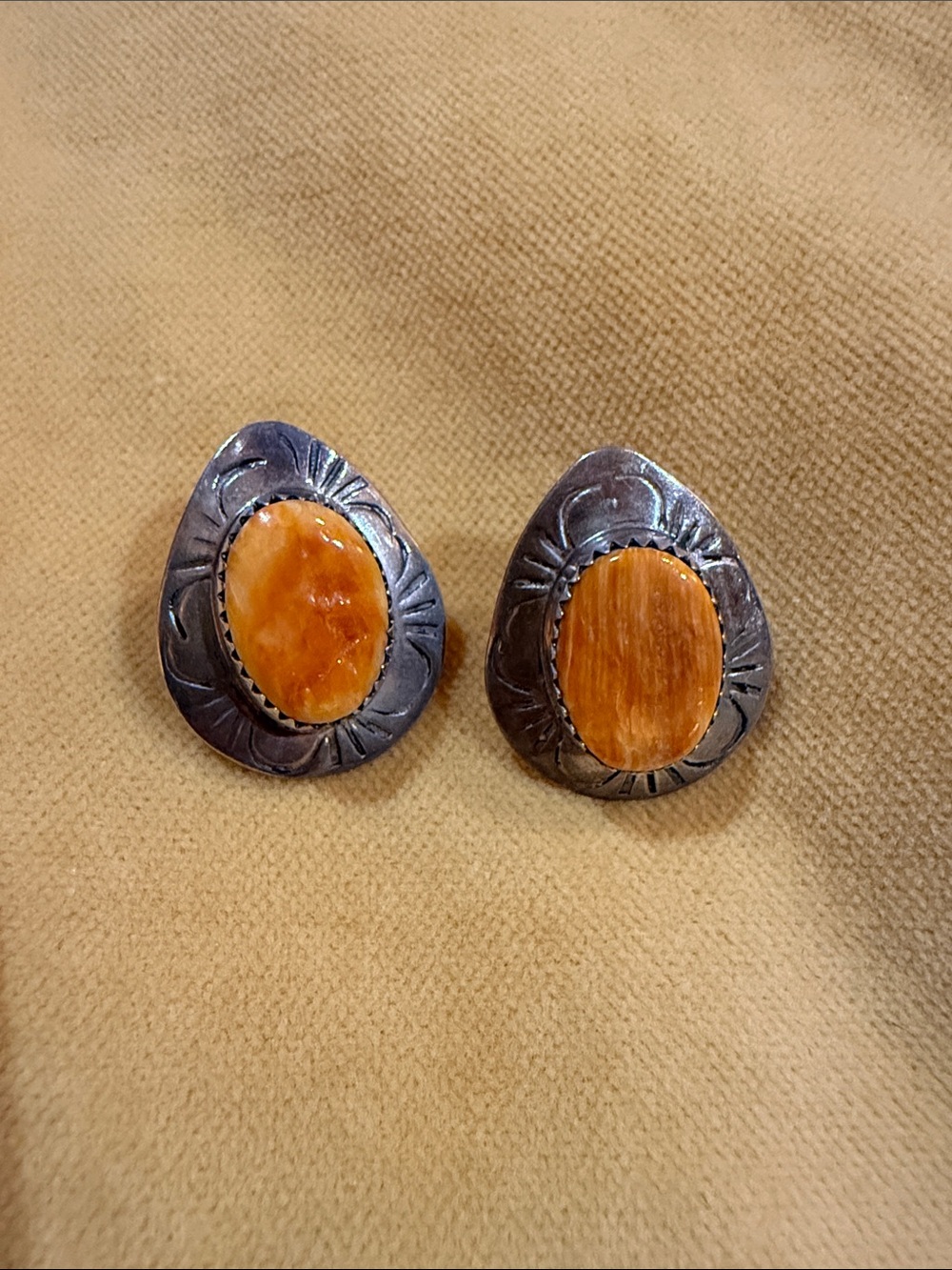 Native American Spiny Lobster Earrings